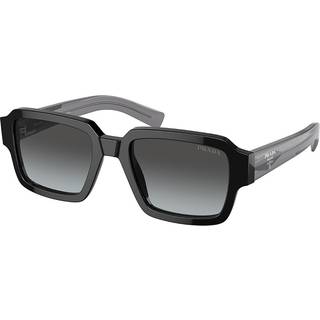 Prada PR 02ZSF Asian Fit 1AB06T 54 Solbriller Mænd Black - Black - 54mm