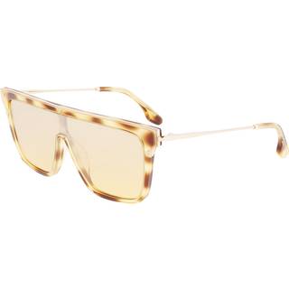 Victoria Beckham Kvinde VB650S 222 Solbriller Acetat Havana Brun Maske Normal Fotokromatisk