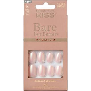 KISS Bare But Better Premium kunstige negle Mocha 30 stk. - 30 stk.