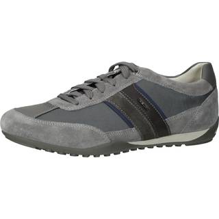 Geox WELLS U52T5C 02211C9002 dunkel-grau - sportliche Halbschuhe f?r Herren