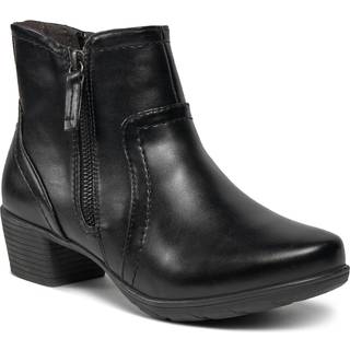 Jana Softline Kort damestøvle Sort 8-25373-41 - 40