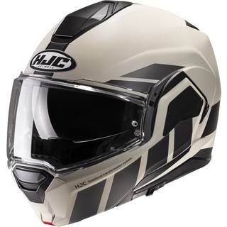 HJC i100 Beis MC9SF Klaphjelm sort L