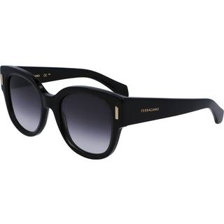 Ferragamo Kvinde SF2007S 001 Solbriller Acetat Sort Normal Normal