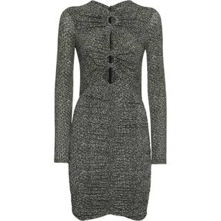 Isabel Marant Janaga printed minidress - black - XXS