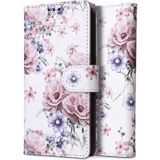 Xiaomi Poco C65 / Redmi 13C Tech-Protect Flip Wallet m. Pung - Blossom Flower