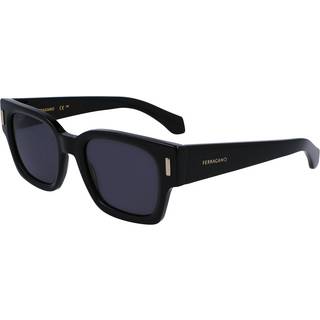Ferragamo Mand SF2010S 001 Solbriller Acetat Sort Firkantet Normal Normal