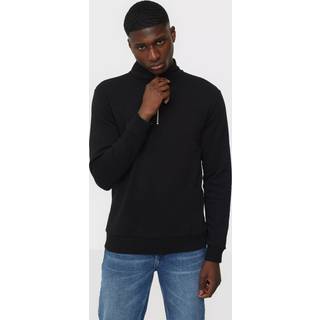 ONLY & SONS Ceres Half Zip Sweat Black