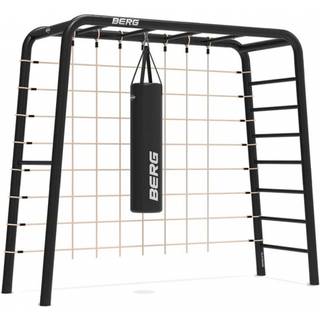BERG Playbase TL Medium Legestativ med Klatrenet og Boksesæk
