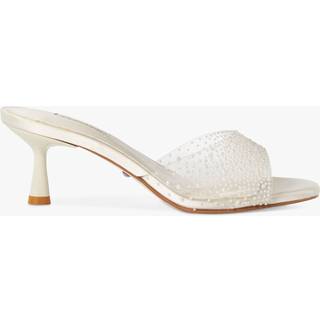 Dune London Dune London Cream Moonlit Sea Pearl Bridal Kitten Heel Mules