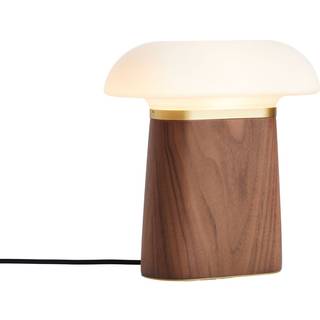 Woud Nova Bordlampe - Bordlamper Opalglas Valnød - 137025