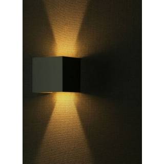 V-Tac 12W LED grå væglampe - Firkantet, justerbar spredning, IP65 udendørs, 230V, inkl. lyskilde - Dæmpbar : Ikke dæmpbar, Kulør : Neutral