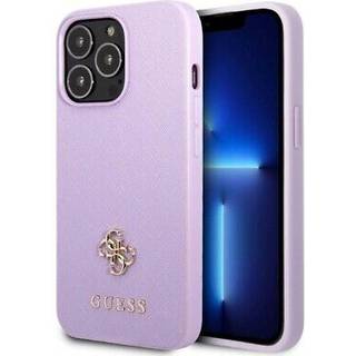 Guess iPhone 13 Pro Max lilla/lilla hardcase Saffiano 4G