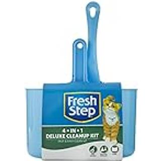 Fresh Step Starter Kit til katte | Cat Litter Cleanup Kit med alt kæledyr Forældre har brug for Cat and Kitten Cleanup | Cat Litter Box Deluxe Cl