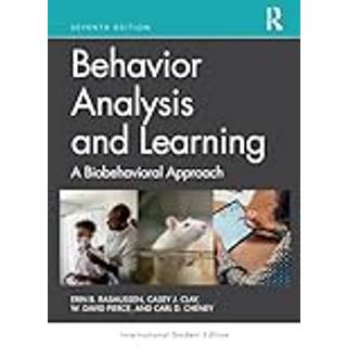 Behavior Analysis and Learning