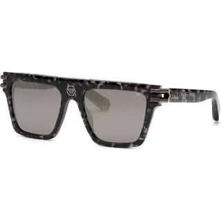 Philipp Plein SPP108V 721X 56 Solbriller Mænd Tortoiseshell - Gloss Black - 56mm