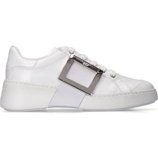 Roger Vivier Viv Skate leather sneakers - white - EU 42