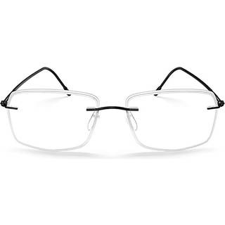 Silhouette Lite Spirit 5566/JH 9040 53 Briller Mænd Black - Black - 53mm