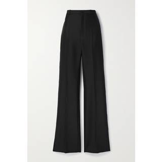 Balenciaga High-rise virgin wool pants - black - S