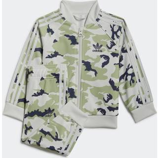 Adidas Originals Unisex-Baby Camouflage Superstar Set Orbit Gray/Magic Lime/Shadow Navy 6 m?neder