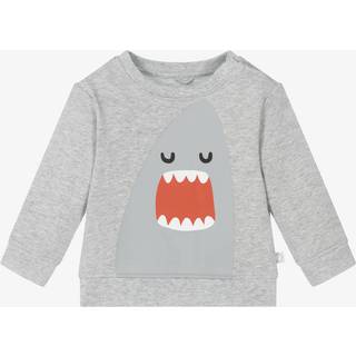 Stella McCartney Kids Baby printed cotton jersey sweatshirt - grey - M 9