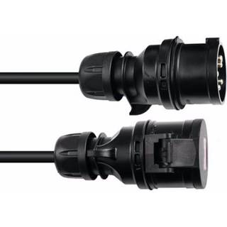 PSSO CEE Extension 16A 5x2.5 25m Black Edition løftdenløsem forlængelse løse