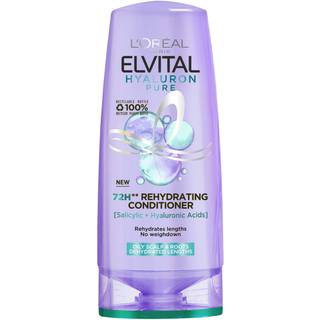L&#39;Oréal Paris Elvital Hyaluron Pure Conditioner For Dehydrated Hair - 300 ml.