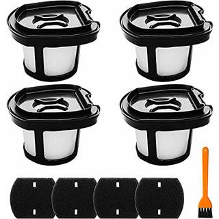 4 Pack 2284W Vakuumudskiftningsfilter til Bissell Pet Hair Eraser Filter Hand Vacuum 2284W 2390 2389 2390a Sammenlign med dele # 1614212 1614203