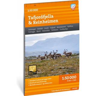 Calazo förlag Turkart Tafjordfjella & Reinheimen 1:50 000 NoColour, OneSize