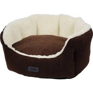 Komfort bed oval KAMBA - 45 x 40 x 19 cm - Brun