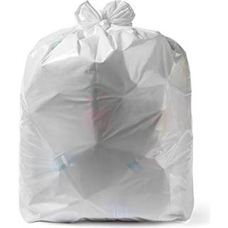 Aluf Plastics 4 Gallon 0,5 Mil hvide affaldsposer - 17"""" x 18"""" - Pakke med 200 - Til hjemmekkken, badevrelse og kontor