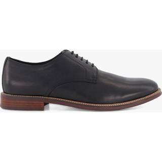 Dune London Dune London Black Standard Fit Stanleyy Soft Leather Gibson Shoes