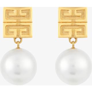 Givenchy 4G embellished brass earrings - multicoloured - One Size