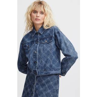 Ichi IHASKI Casual jakke - Blå - Str 44 - Damer