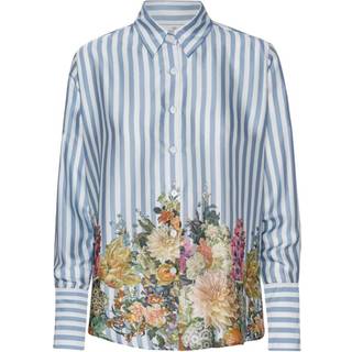 Karmamia Joseph Skjorte - Floral Stripe