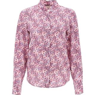 Isabel Marant Ilda printed silk-blend blouse - multicoloured - XXS