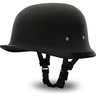 Daytona hjelme tysk- kedelig sort stor