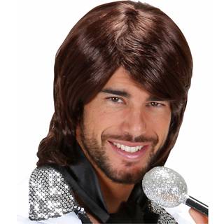 70er Popstar Perücke Benny