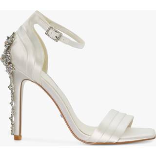 Dune London Dune London White Meridians Bridal Star Heel Sandals