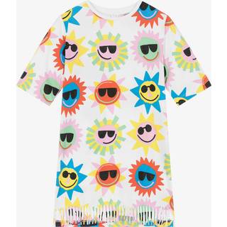 Stella McCartney Kids Printed cotton jersey T-shirt dress - multicoloured - Y 5