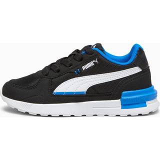 PUMA Graviton Sneakers Kids, Shoes, Black/White/Racing Blue, 30