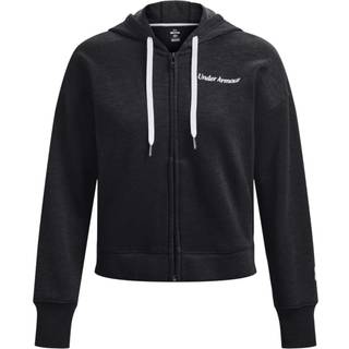 Sweatshirt med hætte Under Armour Essential Script 1374106-001 Størrelse XS