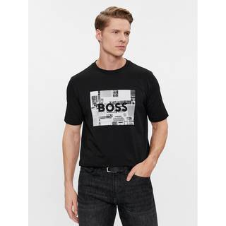 Kortærmet T-shirt, Sort, M