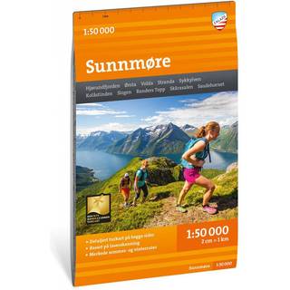 Calazo förlag Turkart Sunnmøre, 1:50.000 NoColour, OneSize