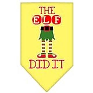 Head Elf Ichary Screen Print Bandana ljusrosa små