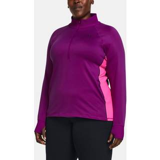 Langærmet T-shirt Under Armour UA Train CW 1/2 Zip& 1380174-573 Størrelse 1X