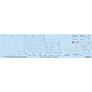 Fw 190A stencils for Eduard