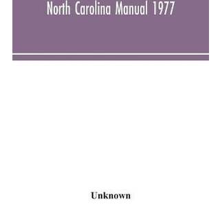 North Carolina Manual 1977