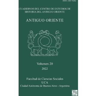 Antiguo Oriente: Vol. 20 2022