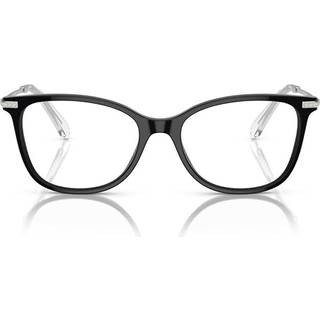 Swarovski Kvinde SK2010 1038 Optiske stel Acetat Sort Transparent Firkantet Normal