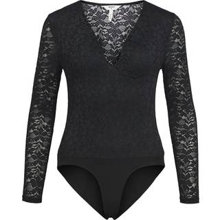 Object - Objdanni L/s Bodystocking - Bodystocking - Black - XS